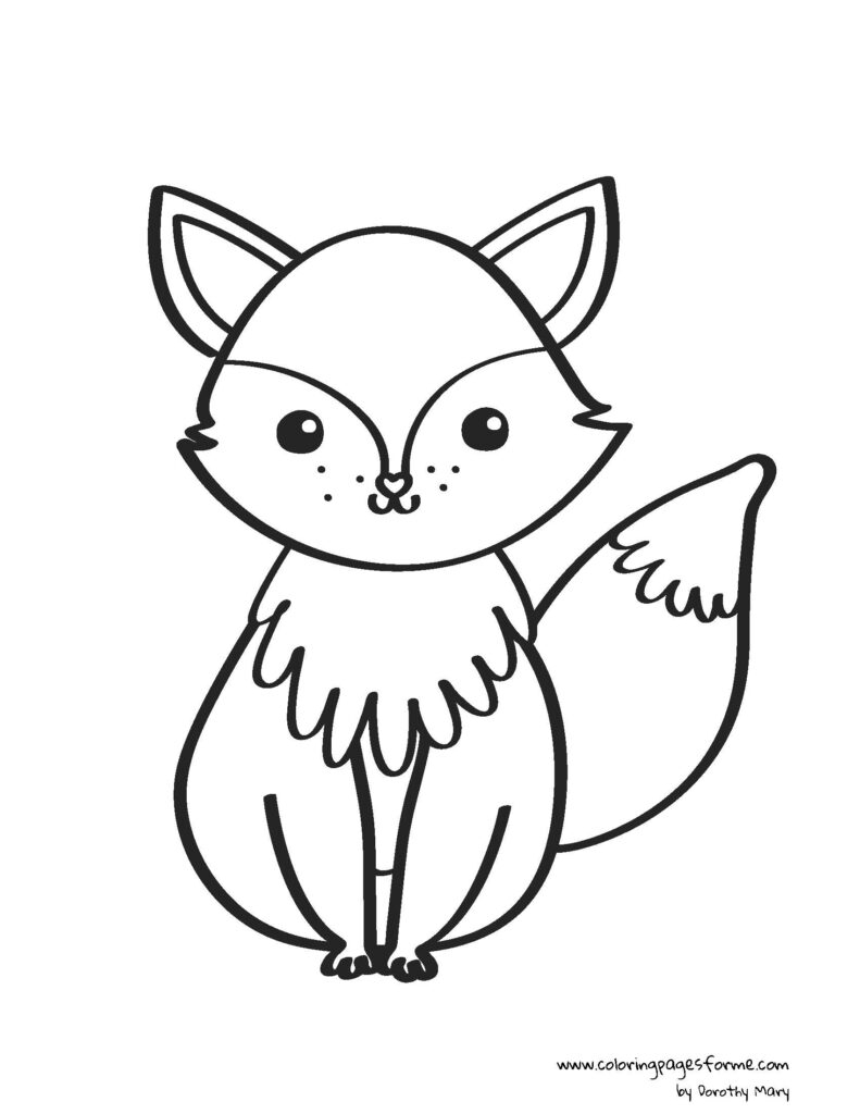 Forest Animals Coloring Pages