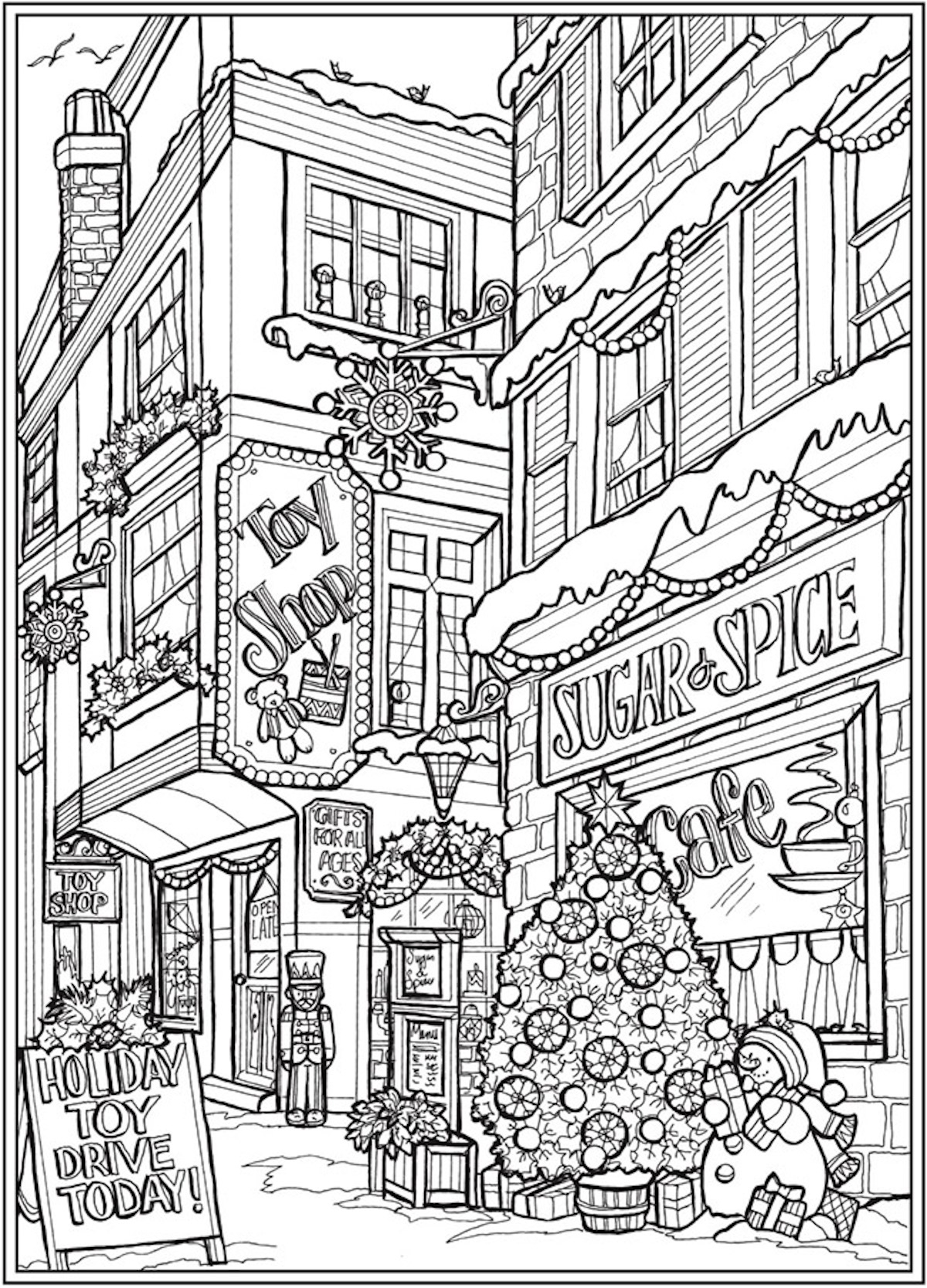 Free Christmas Coloring Pages Mom Life Made Easy Free Christmas Coloring Pages Mom Life Made Easy