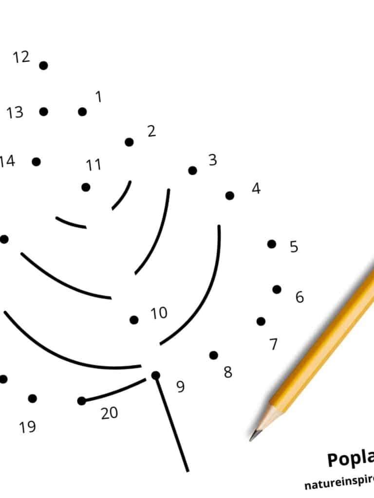 connecting dots worksheets for kindergarten
