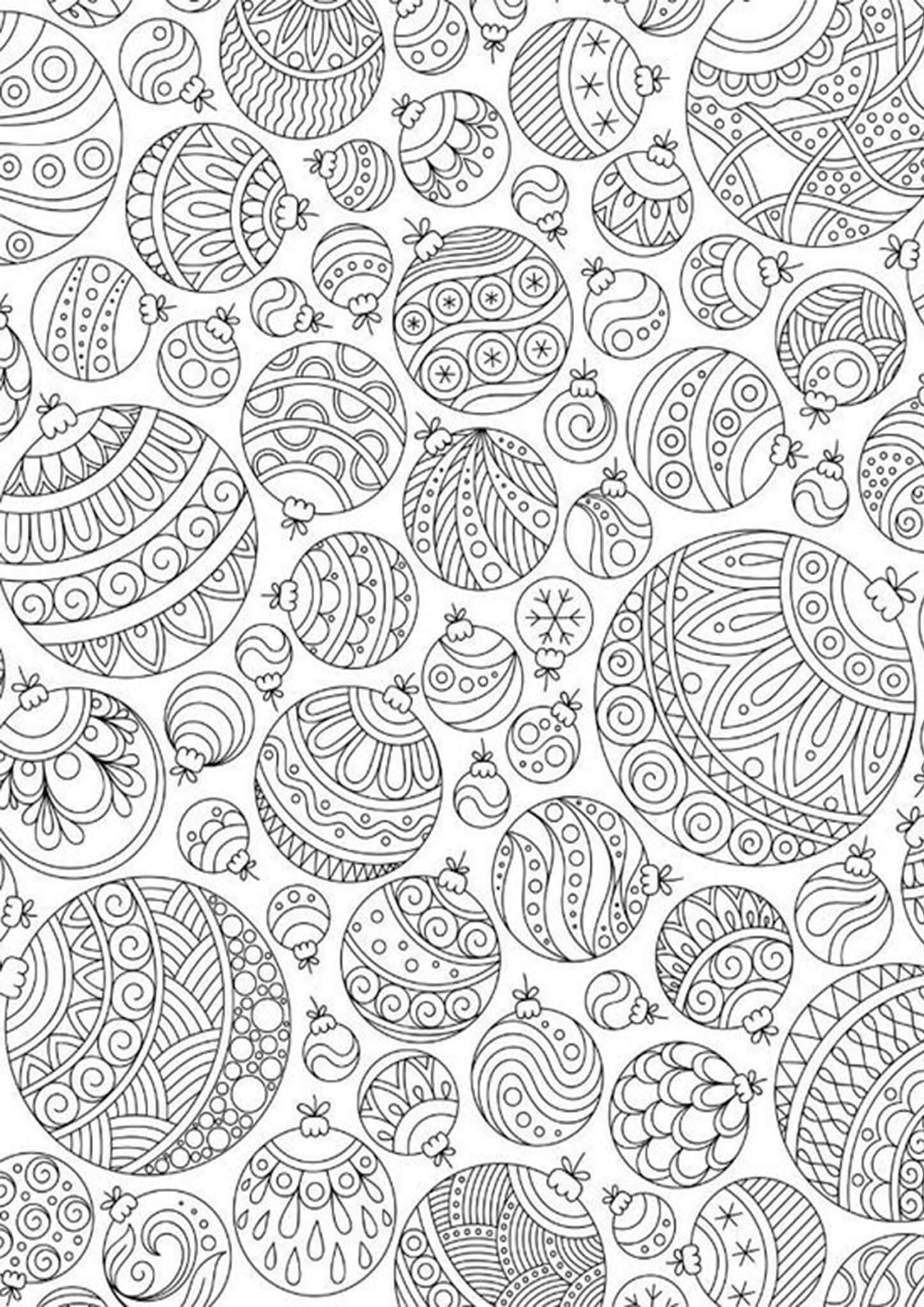 christmas coloring pages adults free