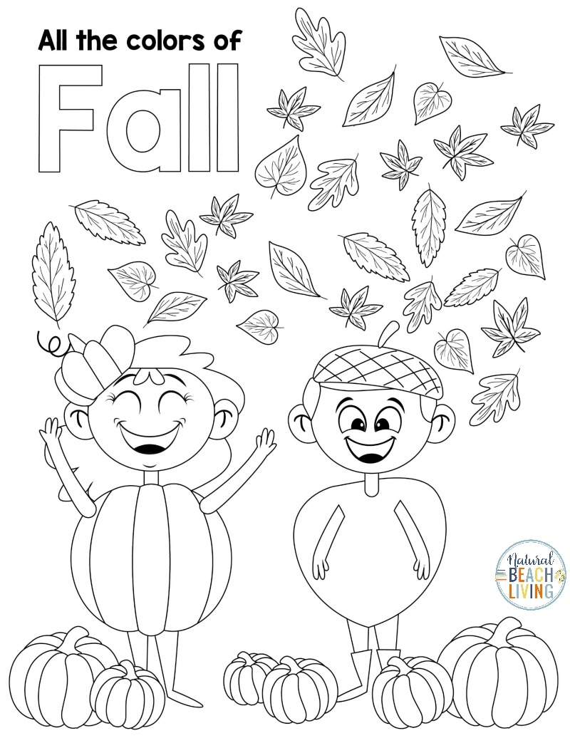 Autumn Worksheets For Preschool