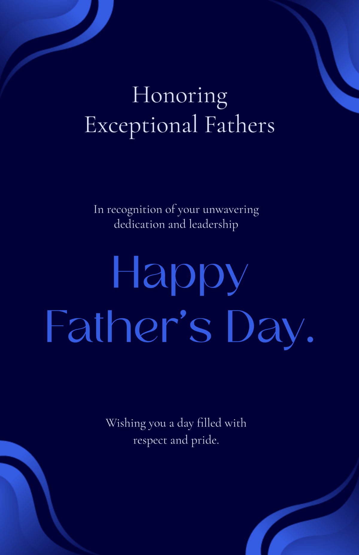 Free Father s Day Wishes Templates To Edit Online