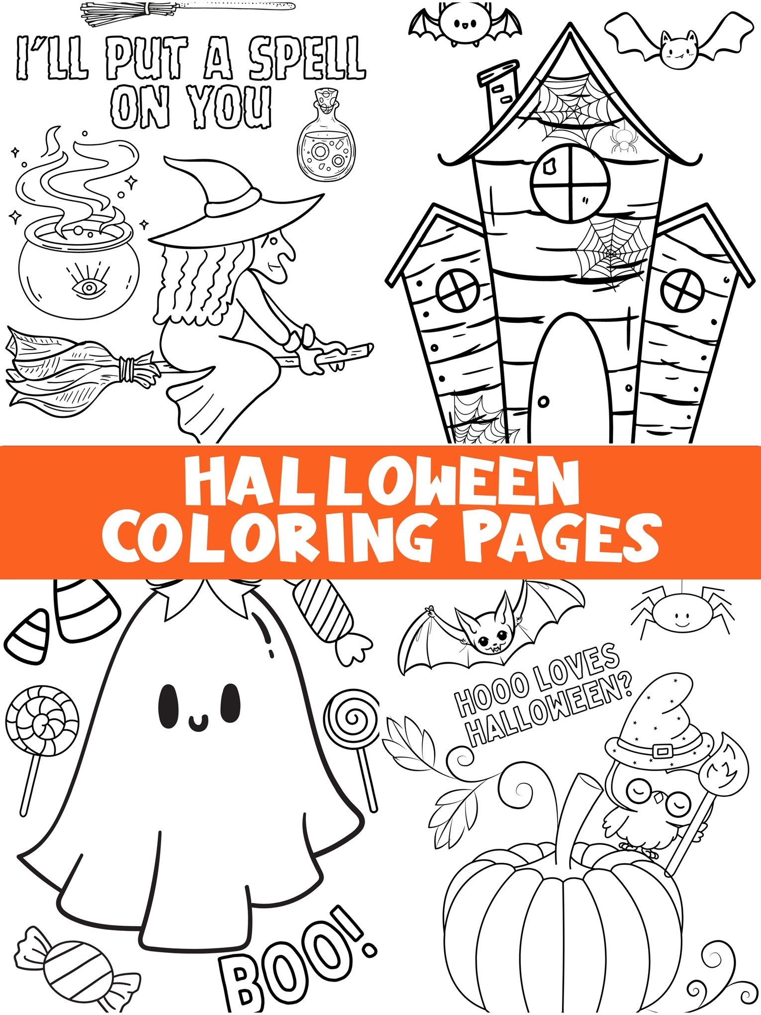 halloween images for coloring