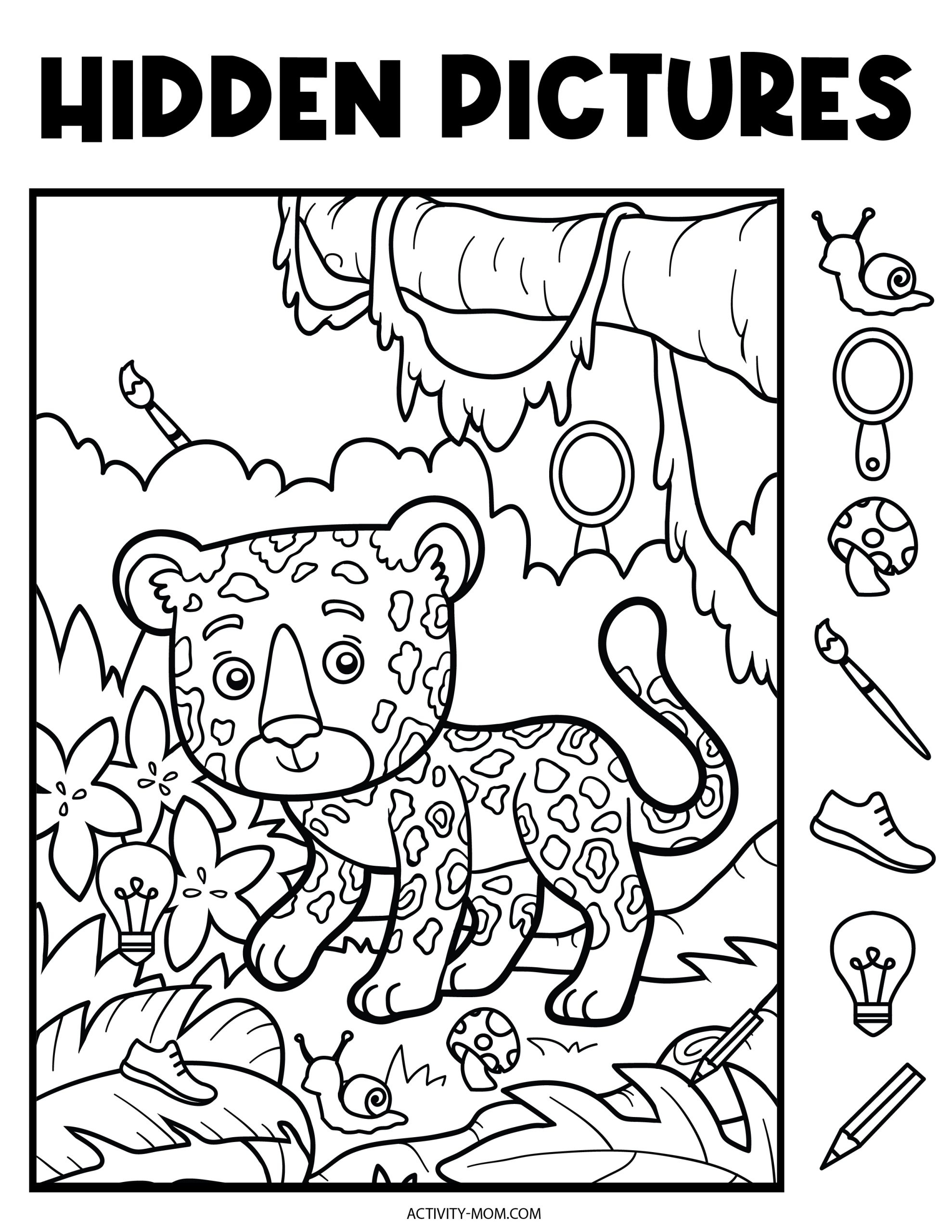Search And Find Worksheets