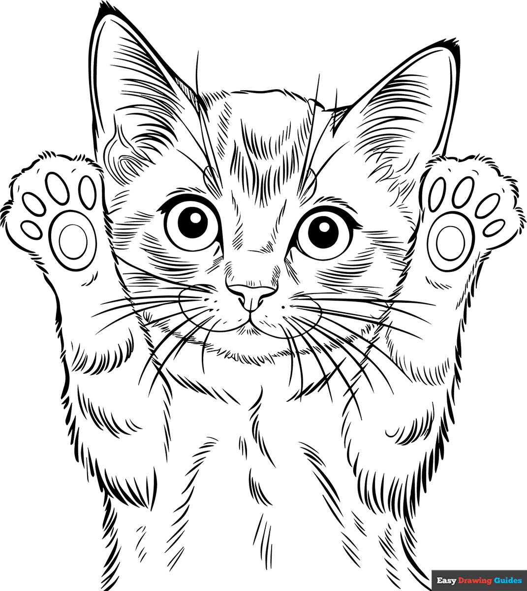 Free Kittens Coloring Pages For Kids 14 Printable Sheets
