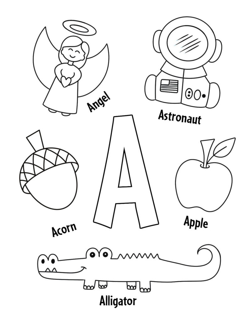 pre k coloring worksheets