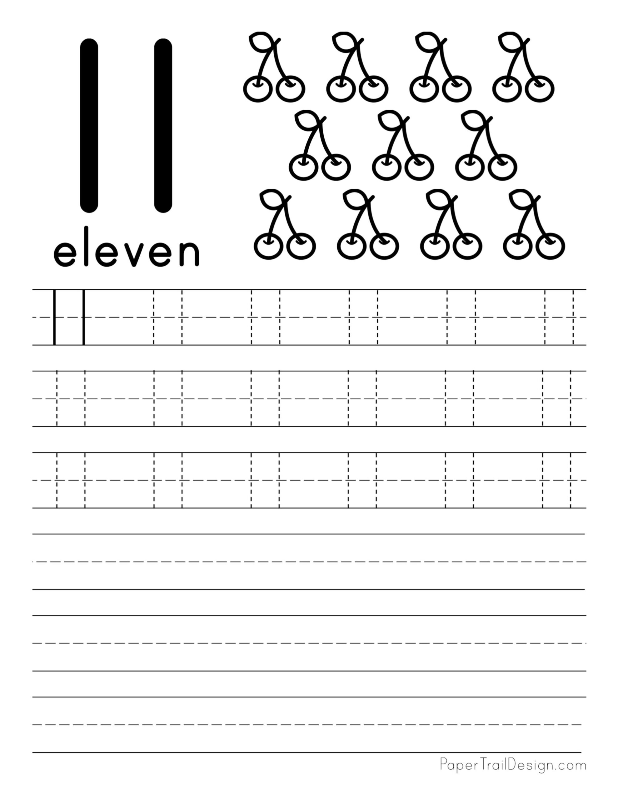 Free Number Tracing Worksheets Paper Trail Design Worksheets Library