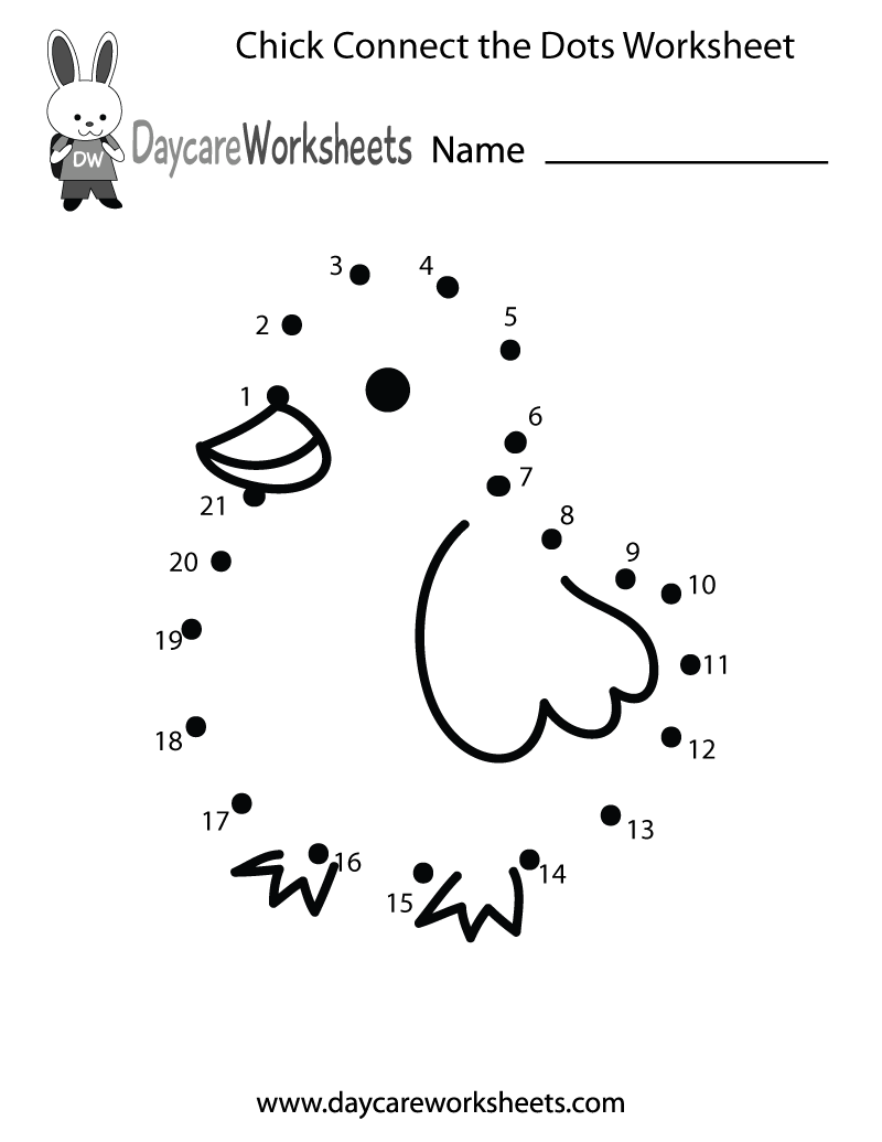 Join The Dots Worksheet