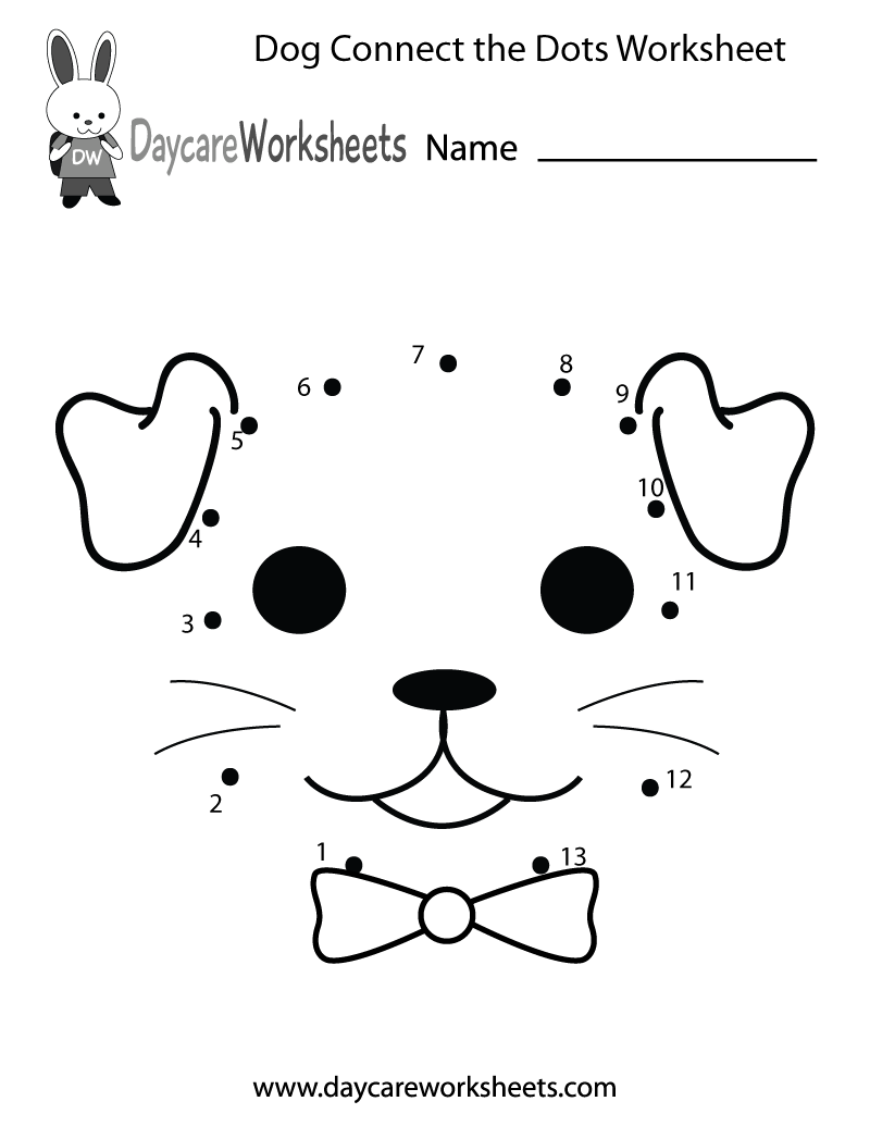 join the dots worksheets for kindergarten