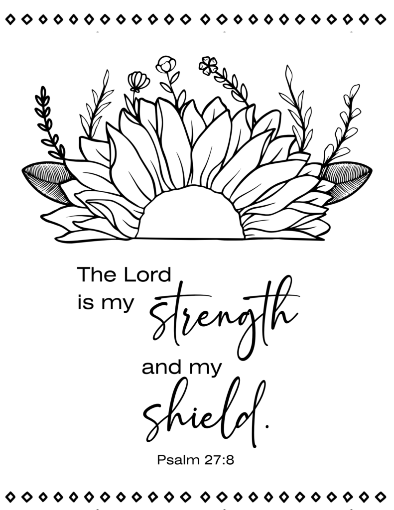 Free Printable Bible Verse Coloring Pages Out Upon The Waters Worksheets Library