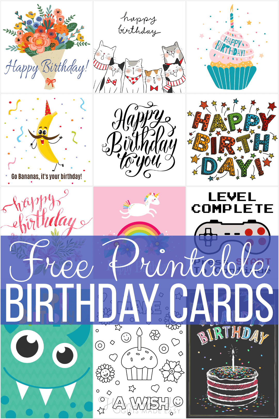 free birthday wishes card