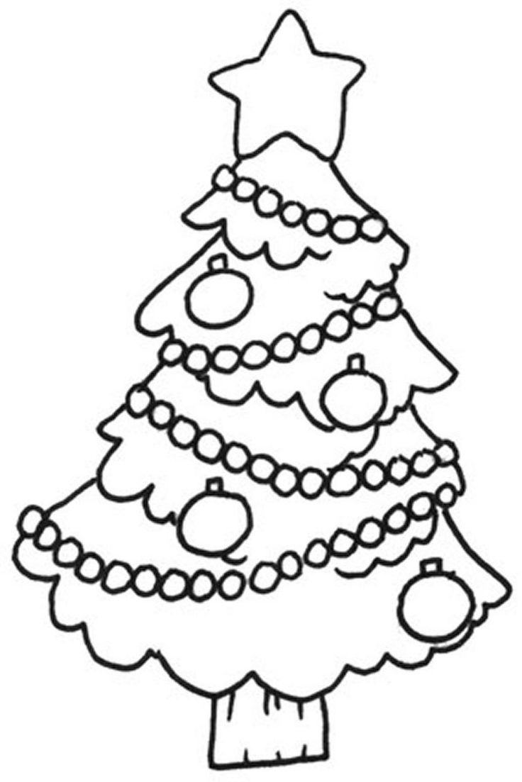 Free Printable Christmas Tree Coloring Pages For Kids Free Printable Christmas Tree Coloring Pages For Kids