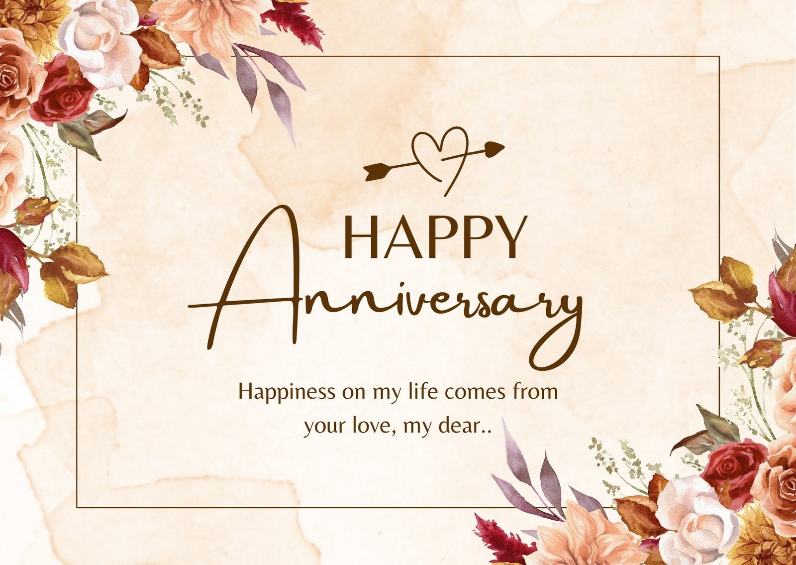 wedding anniversary simple wishes