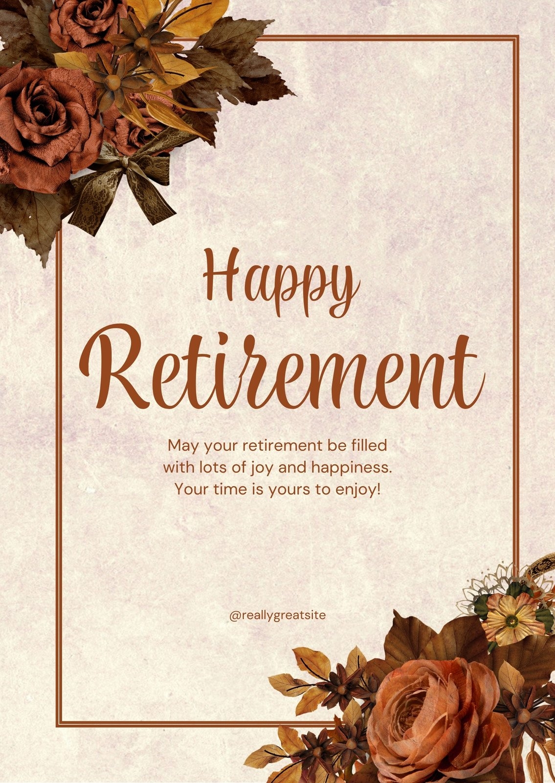 Free Printable Customizable Retirement Card Templates Canva Free Printable Customizable Retirement Card Templates Canva