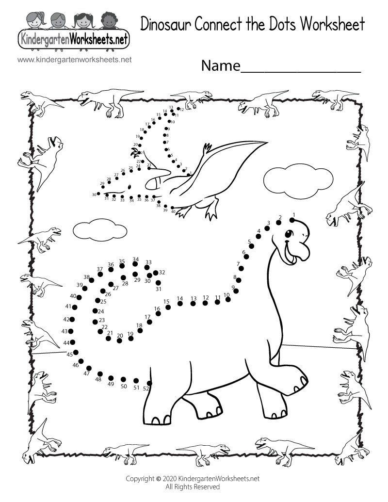 connect dot to dot worksheets