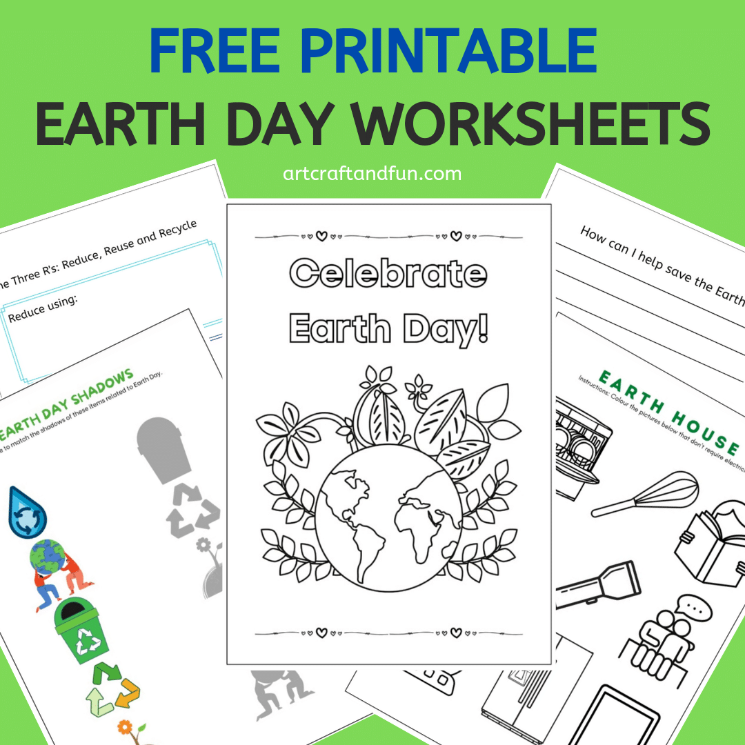 earth day worksheets free