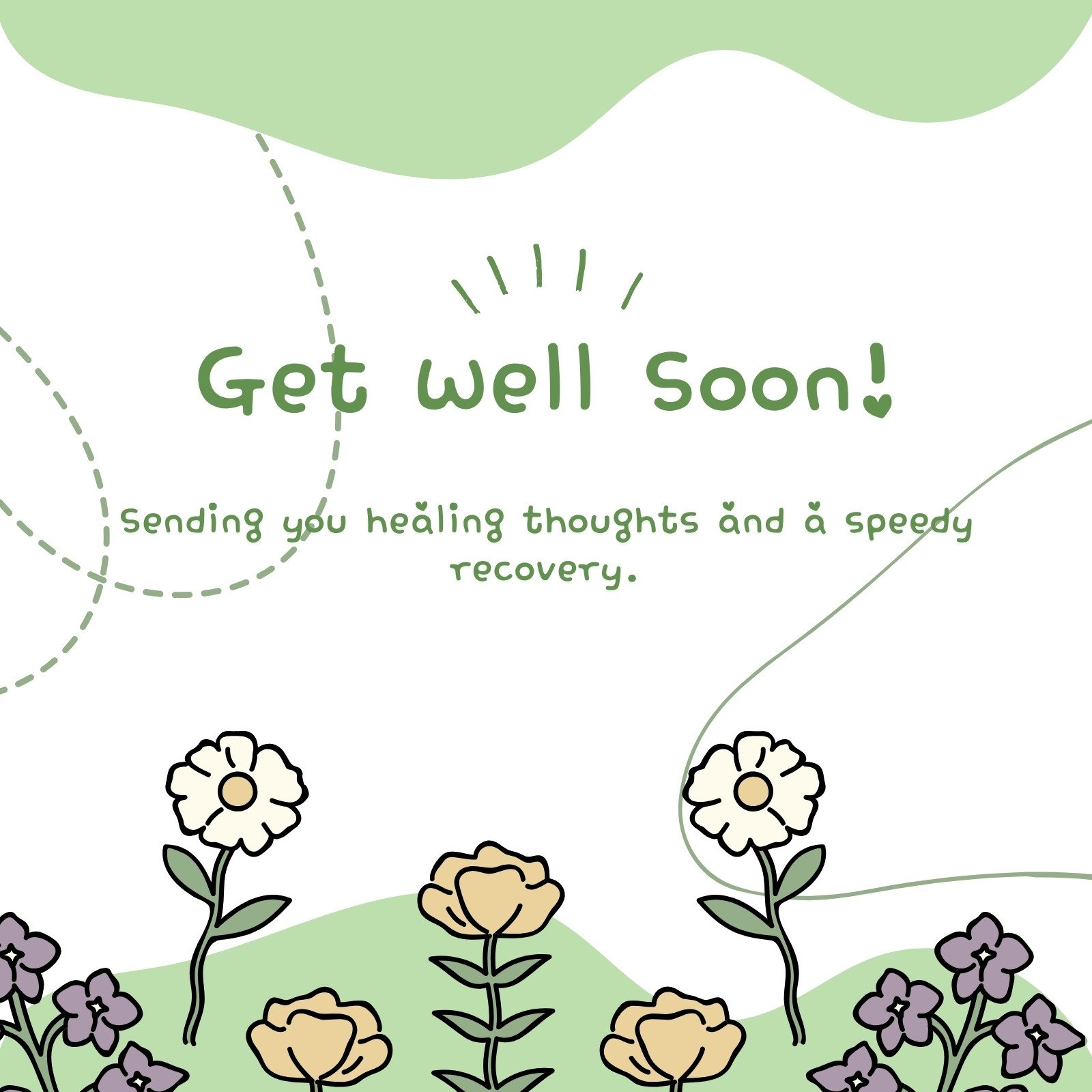 Sending Get Well Wishes