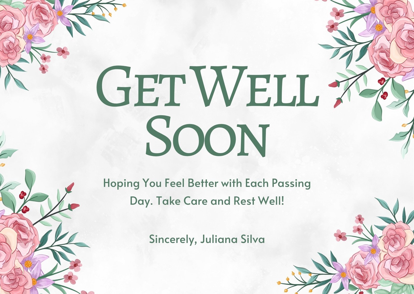 Free Printable Editable Get Well Soon Card Templates Canva Free Printable Editable Get Well Soon Card Templates Canva