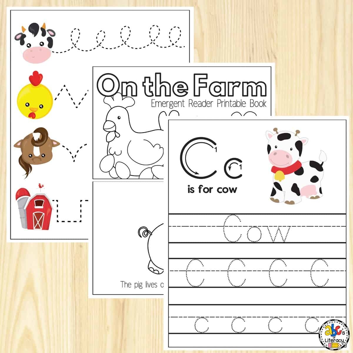 free printable farm worksheets for preschoolers