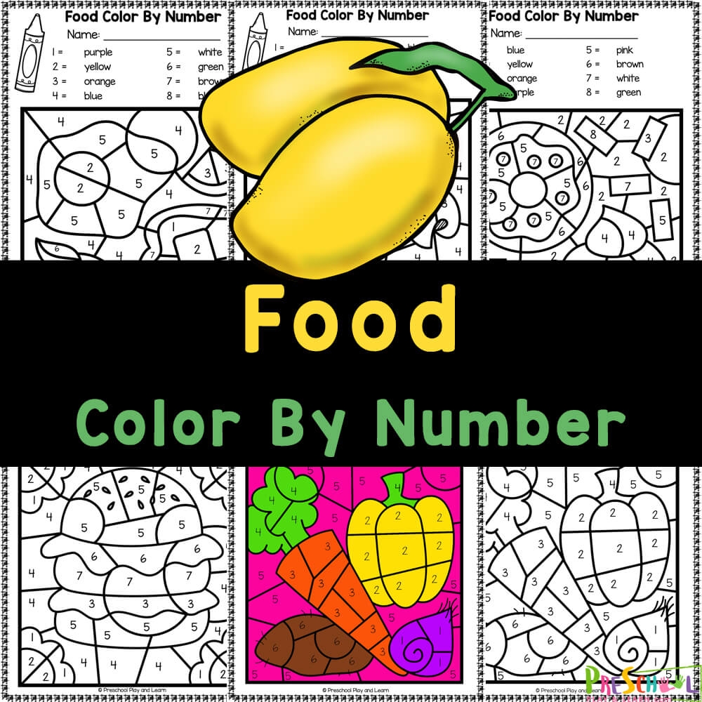 color by number worksheets free
