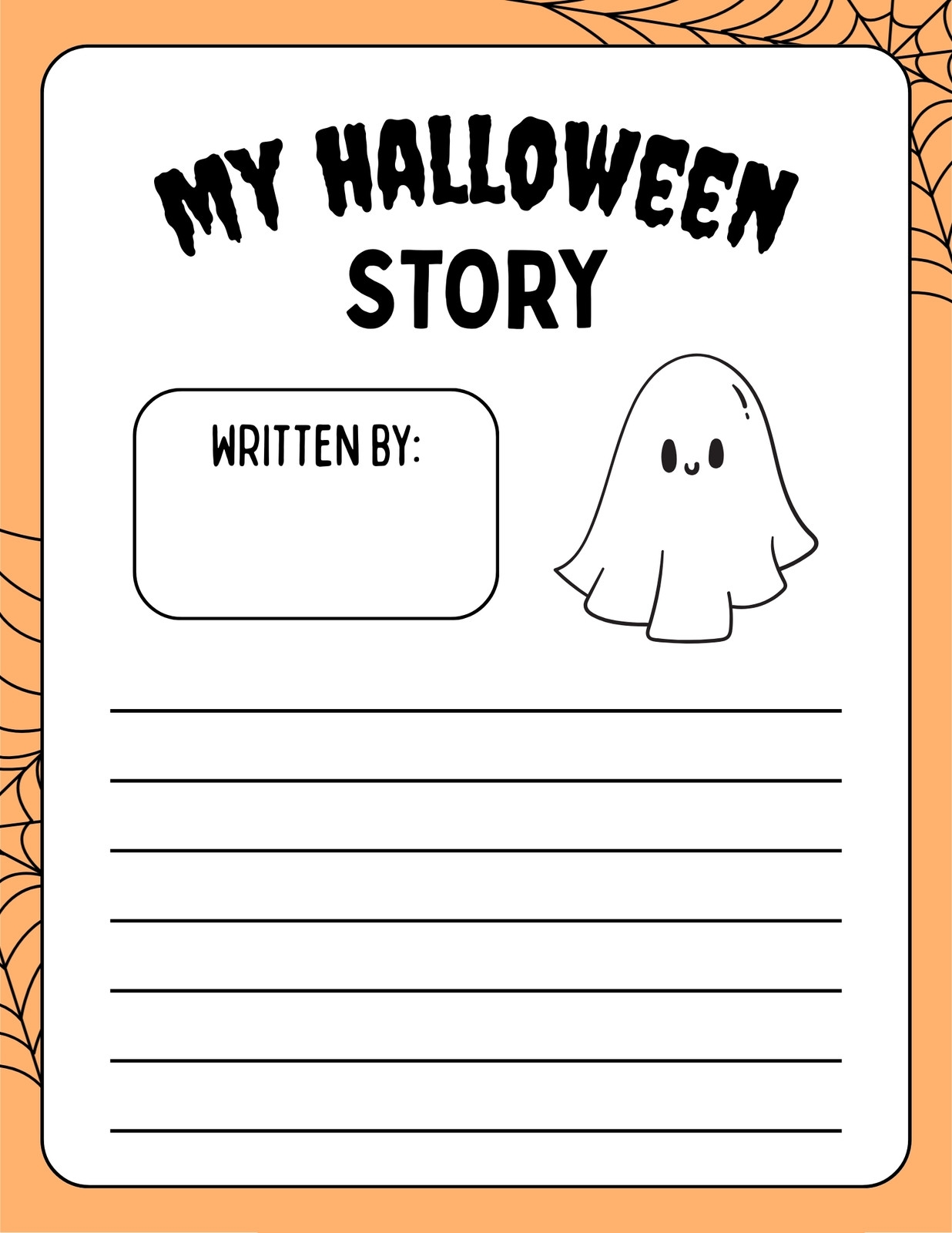 halloween worksheet for preschool