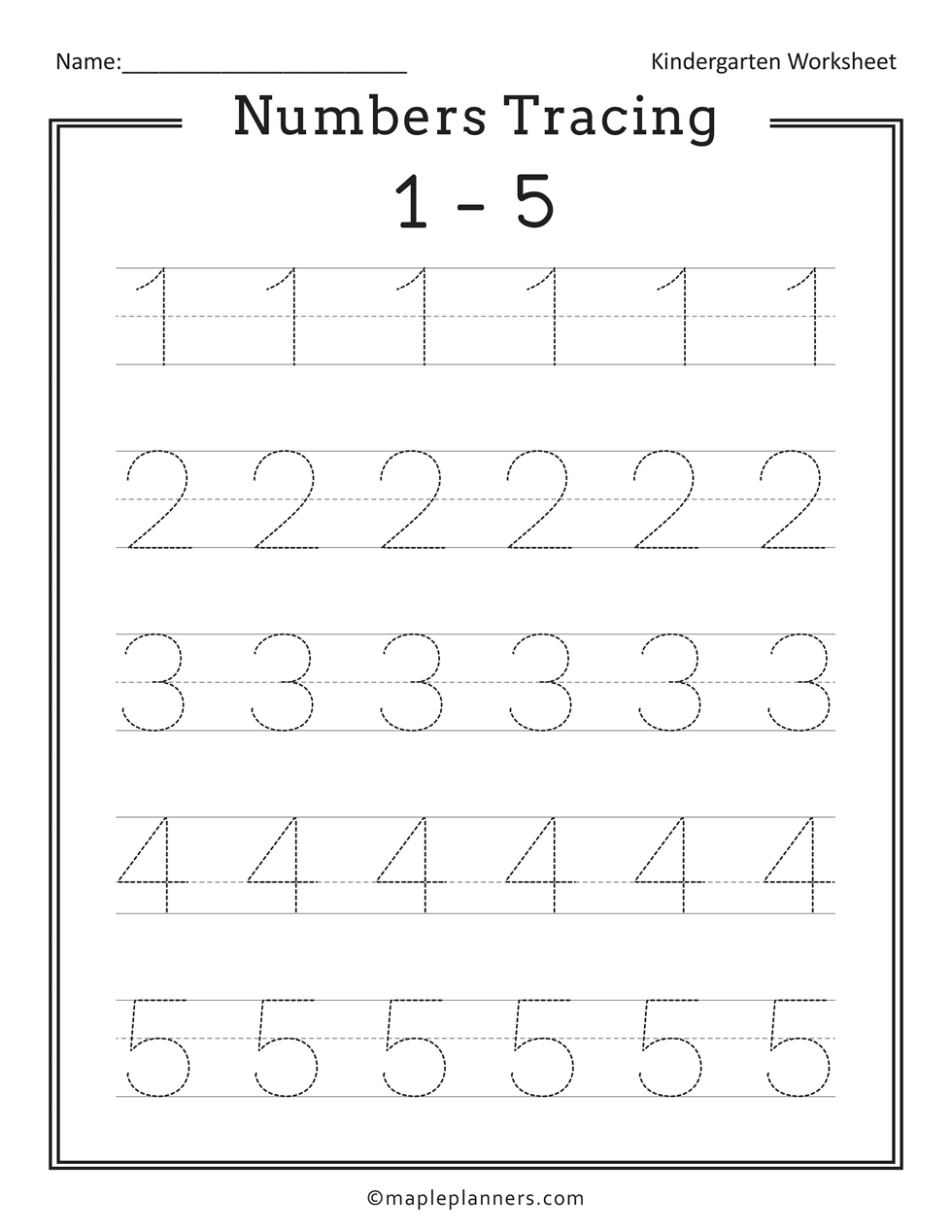 Free Printable Numbers Tracing 1 20 Worksheets For Kids Worksheets Library