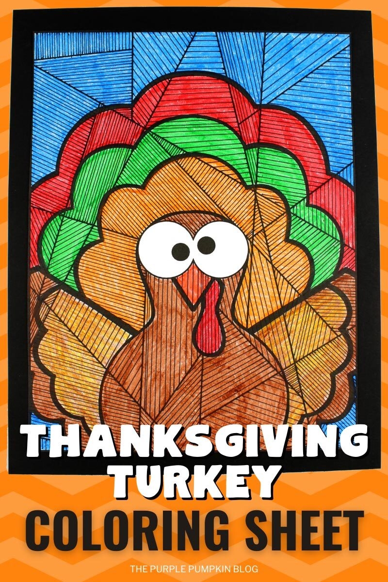 Free Printable Thanksgiving Turkey Coloring Sheet