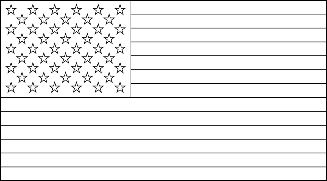 Us Flag Coloring Book
