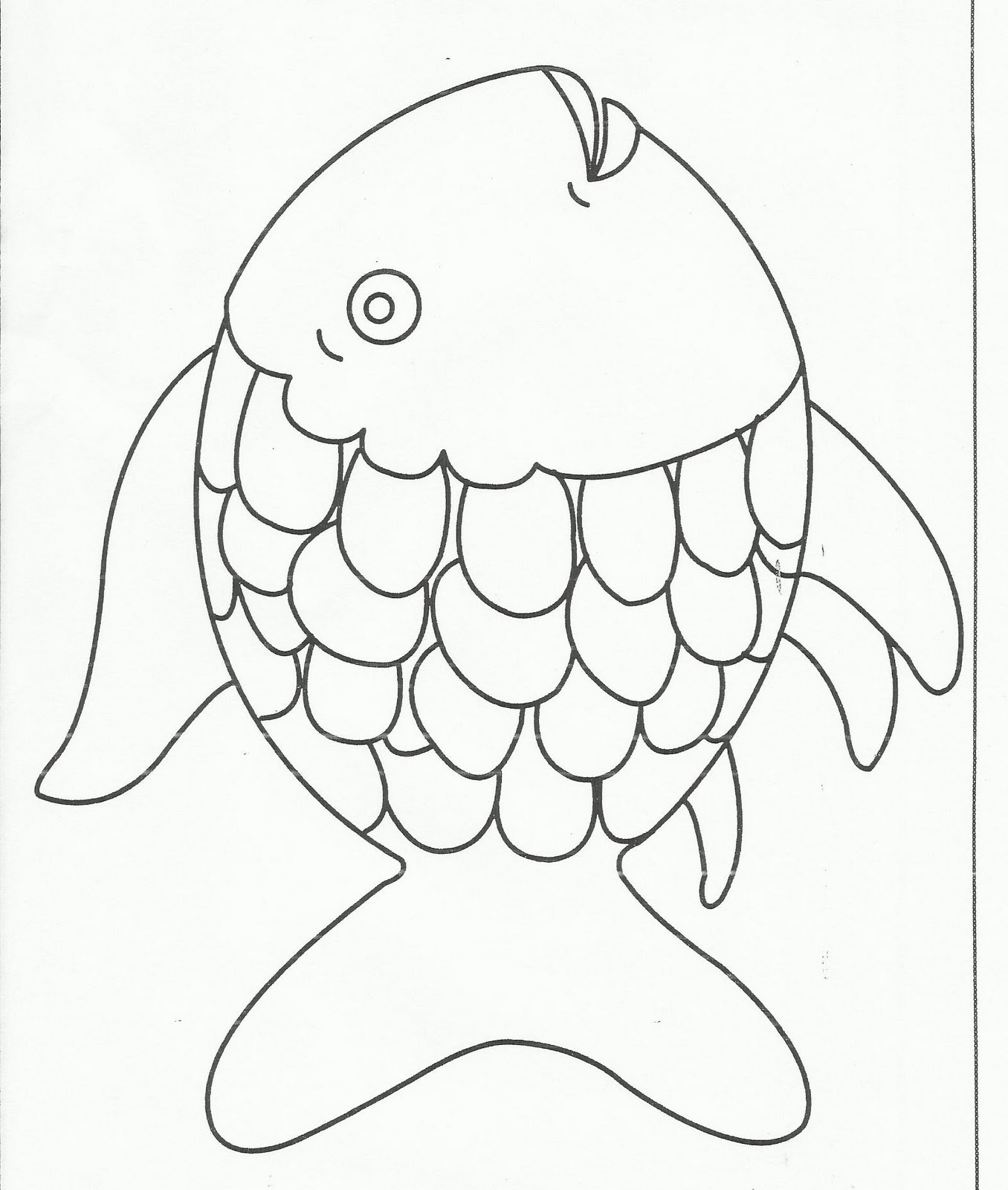 Free Rainbow Fish Template Download Free Rainbow Fish Template Worksheets Library