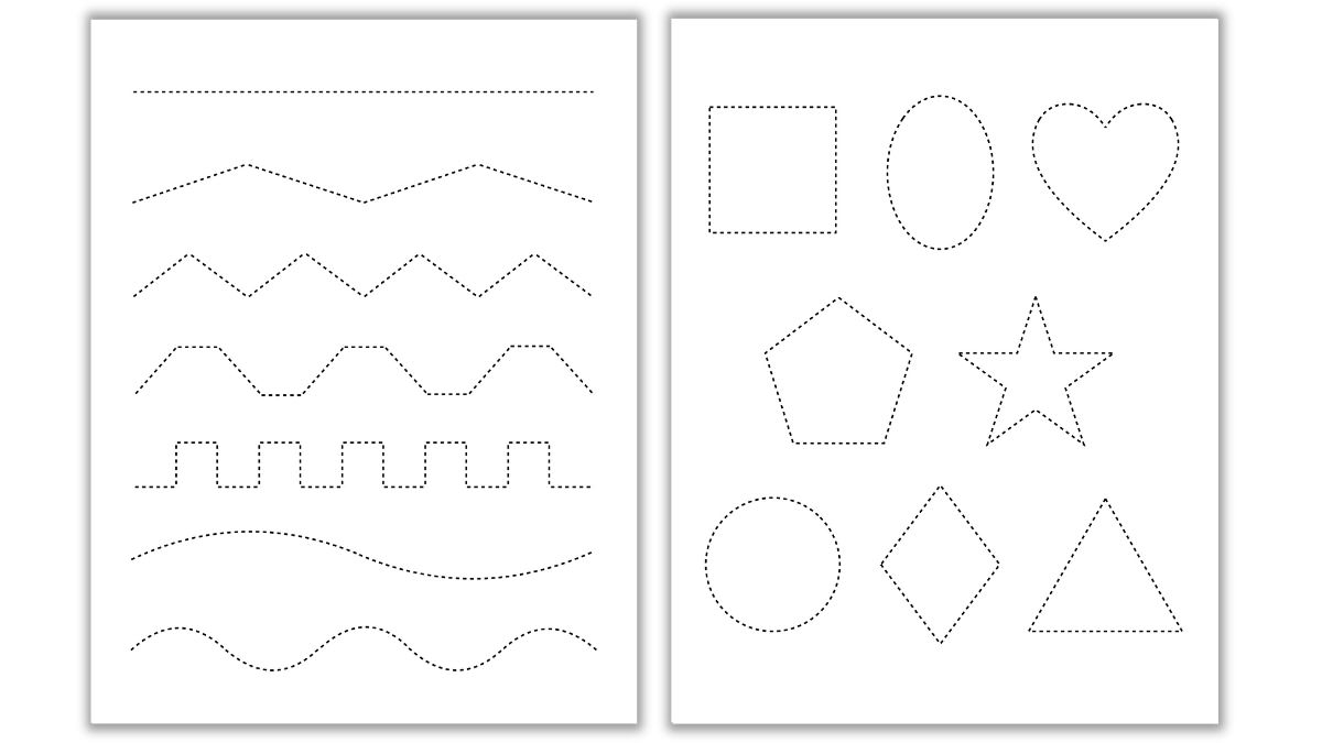 Free Printable Tracing Worksheets
