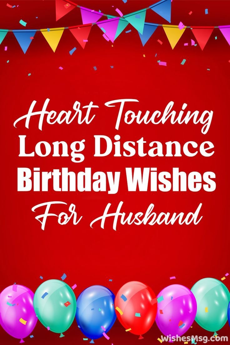 Heart Touching Husband Bday Wishes