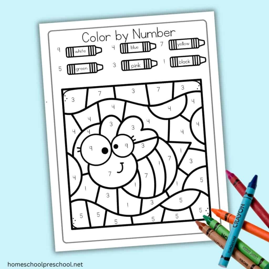 Create Your Own Color By Number Worksheet