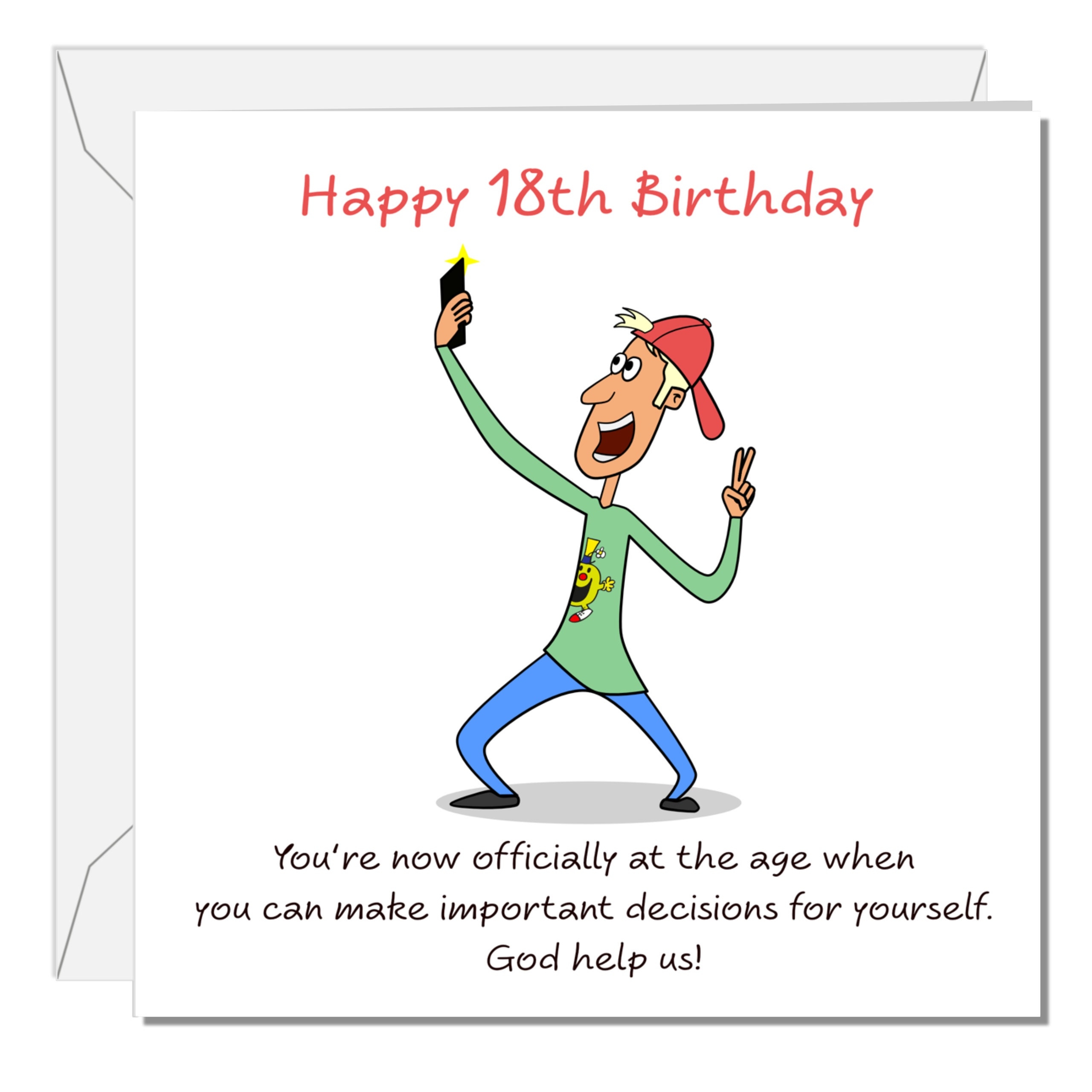 Funny Birthday Wishes For 18th Birthday
