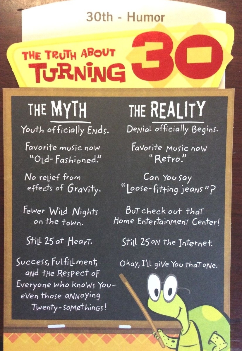Funny 30th BIRTHDAY Cards Happy 30th Birthday Fun Messages Hallmark 9 Choices EBay Funny 30th BIRTHDAY Cards Happy 30th Birthday Fun Messages Hallmark 9 Choices EBay