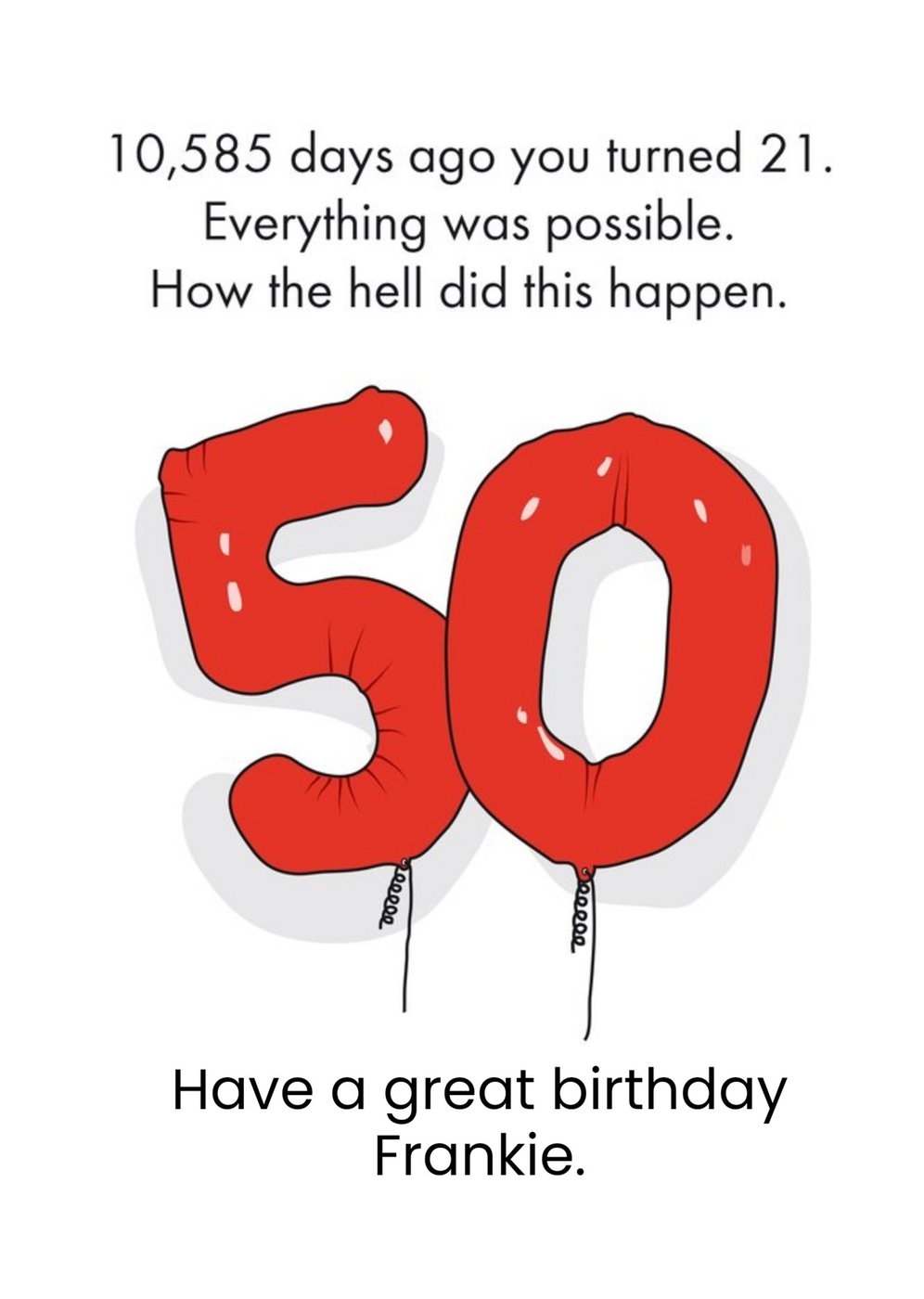 Funny 50th Birthday Cards Moonpig Funny 50th Birthday Cards Moonpig