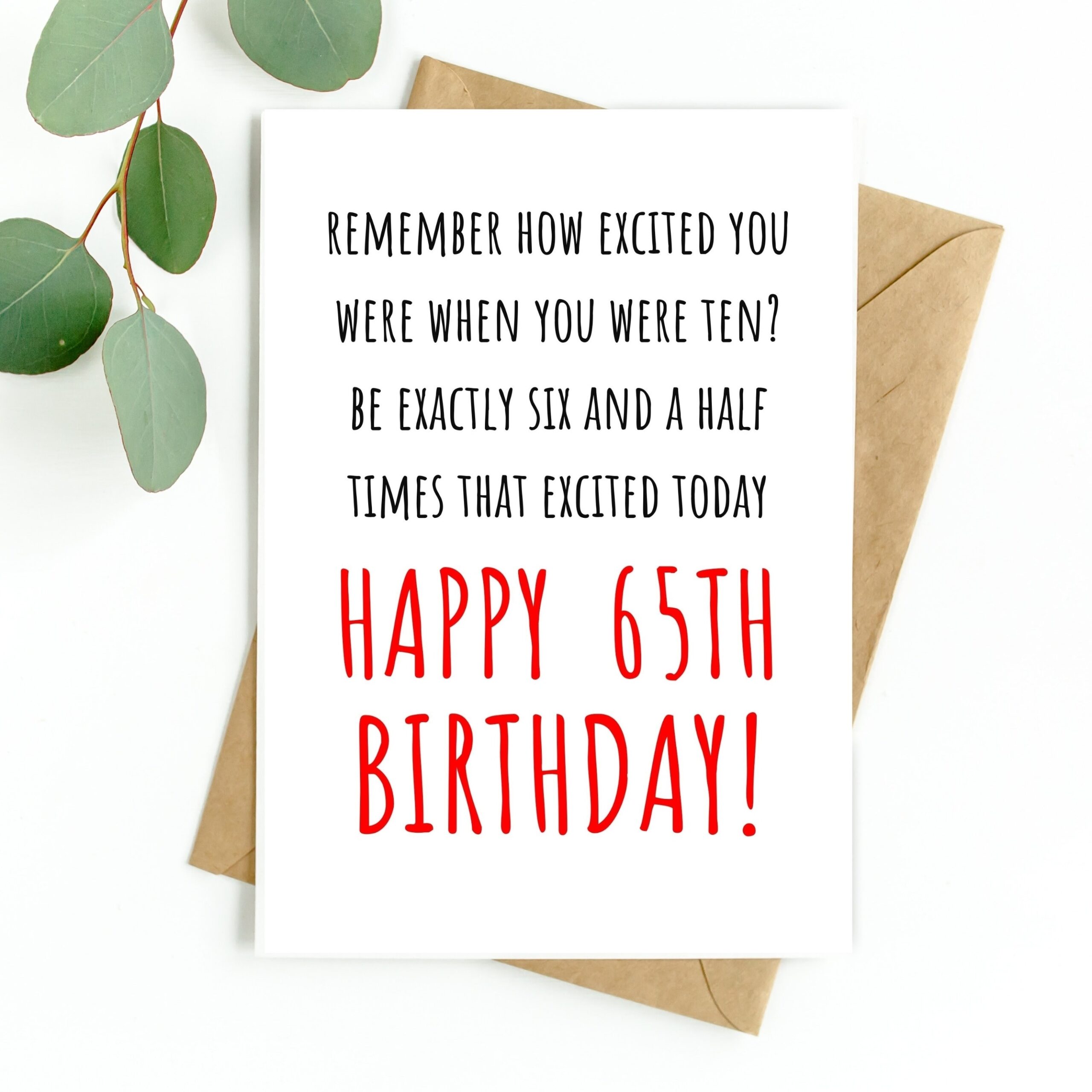 Funny 65th Birthday Card 65th Birthday Card For Women Or For Men Card For Him Card For Her 65 Birthday Card Etsy Funny 65th Birthday Card 65th Birthday Card For Women Or For Men Card For Him Card For Her 65 Birthday Card Etsy