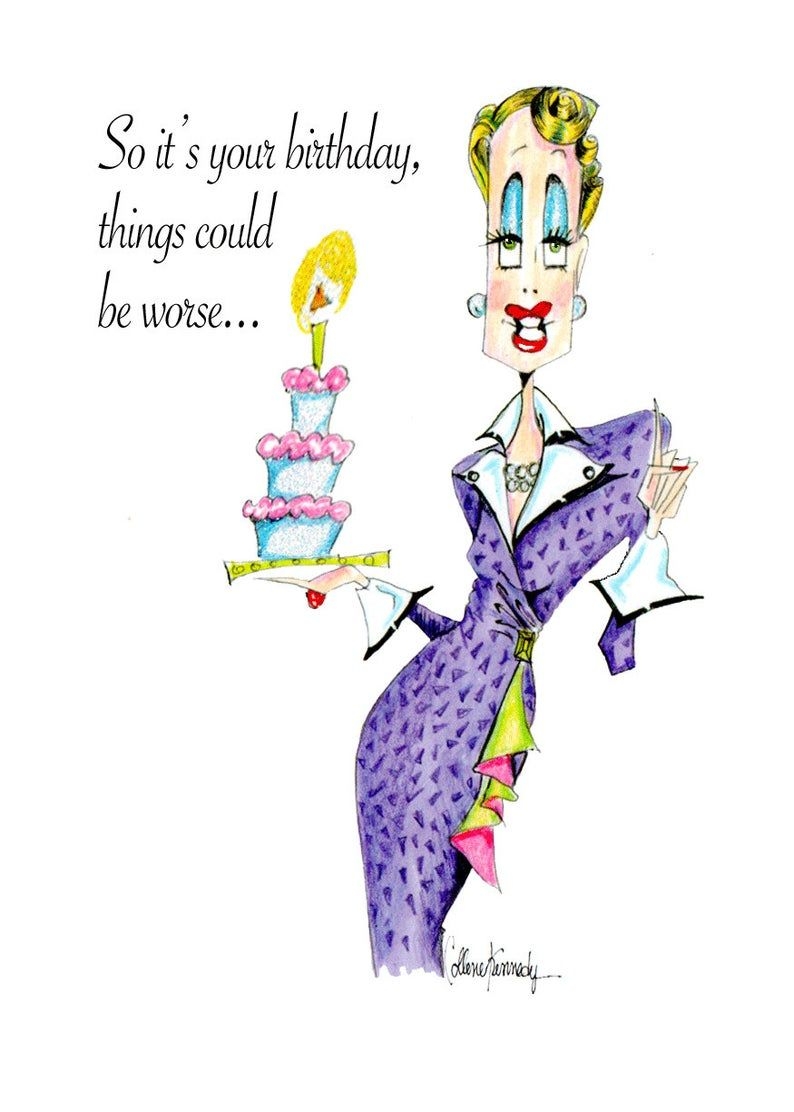 birthday wishes female funny
