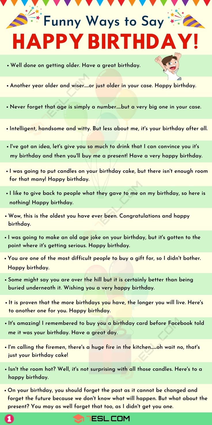 Funny Birthday Wishes 30 Funny Happy Birthday Messages For Friends And Loved Ones