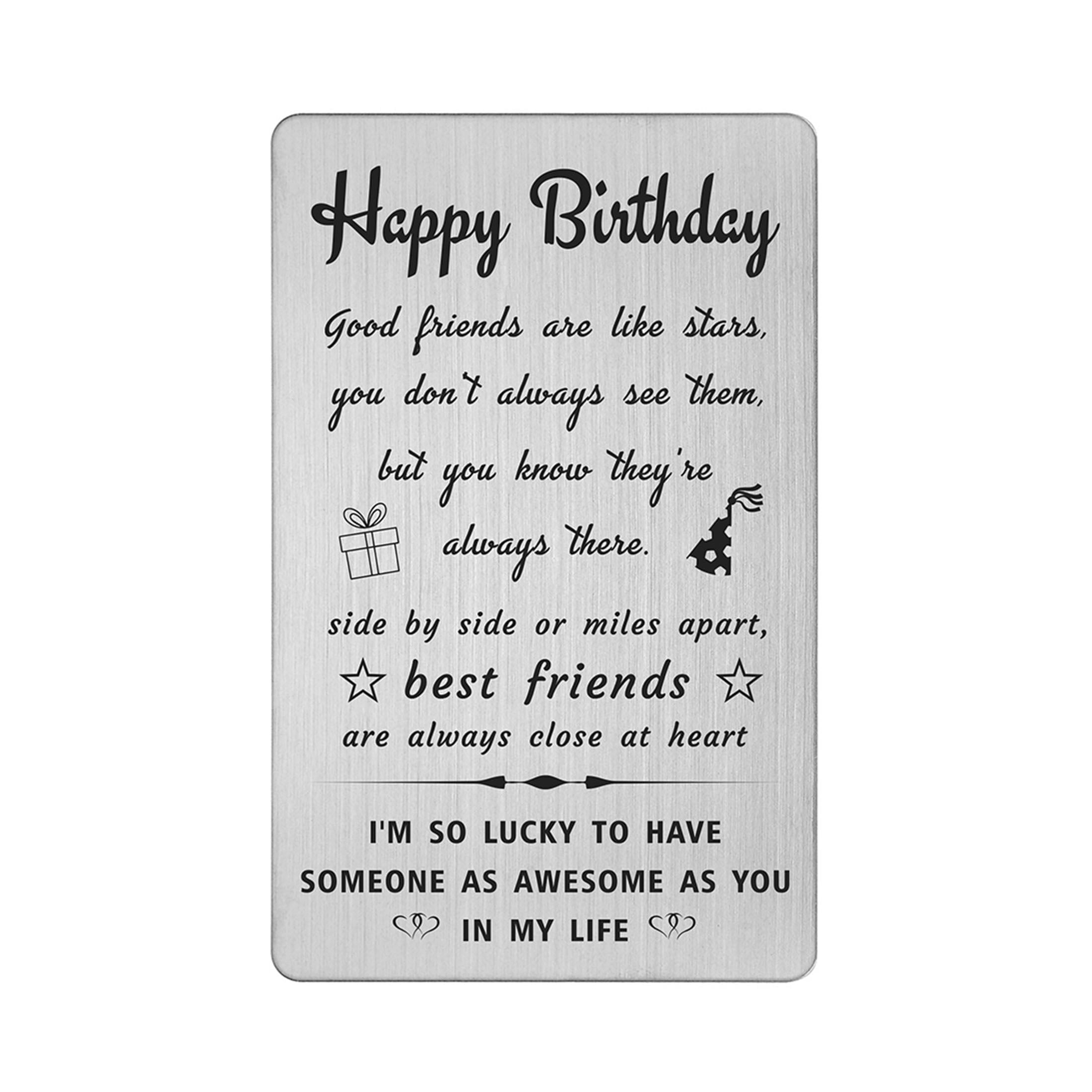birthday card wishes for best friend