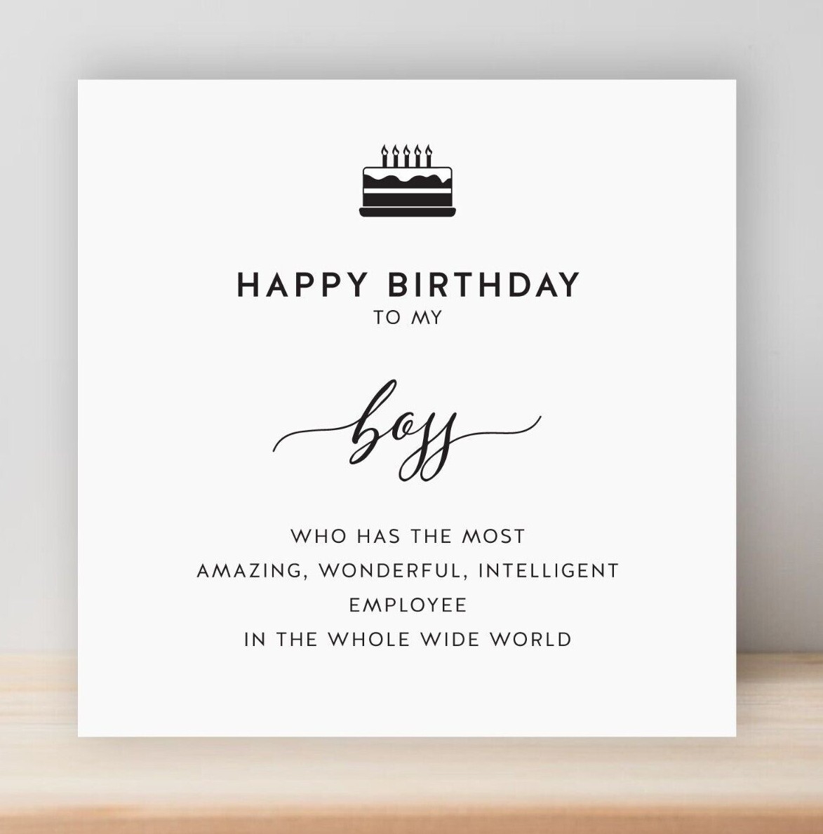 Funny Birthday Wishes For Manager