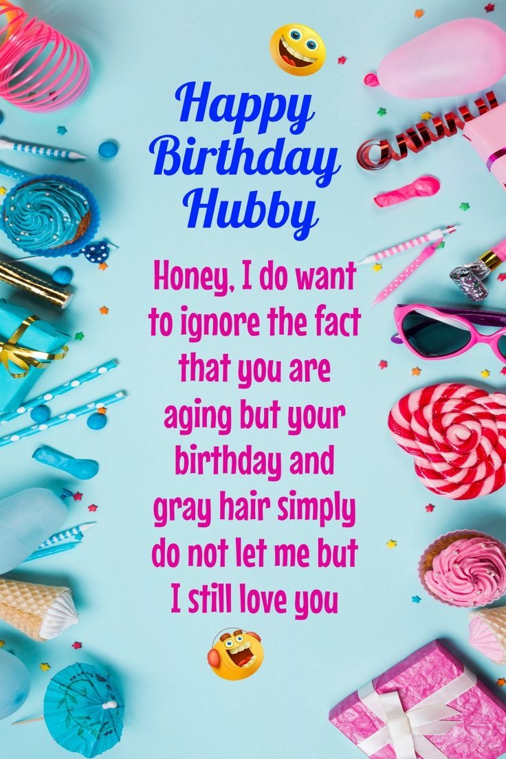 Birthday Wishes For Husband Funny