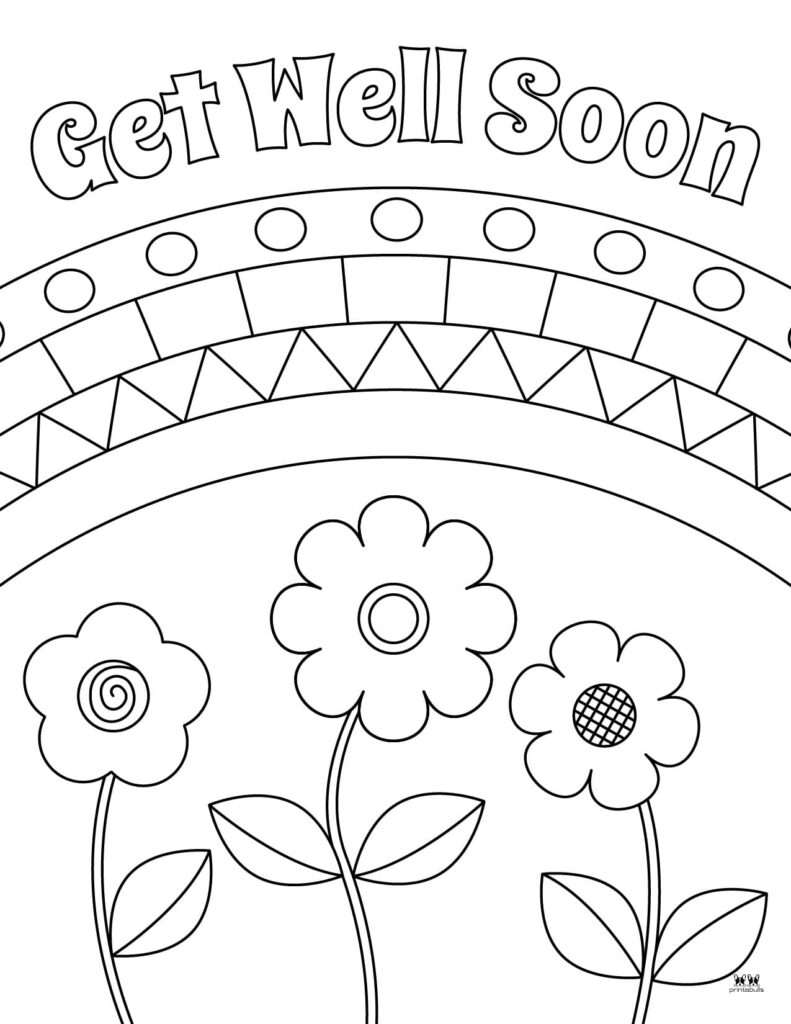 Get Well Soon Color Pages