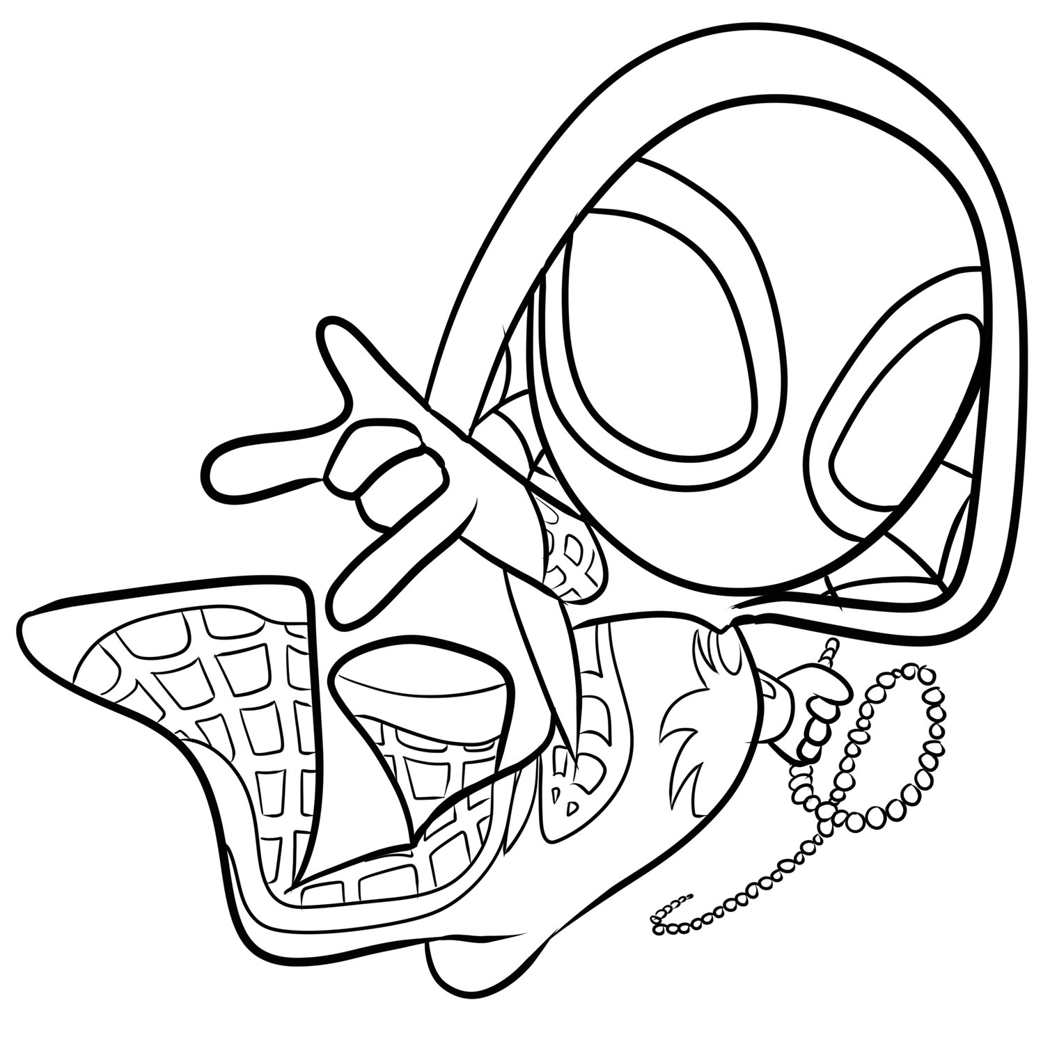 ghost spider colouring pages ghost spider colouring pages