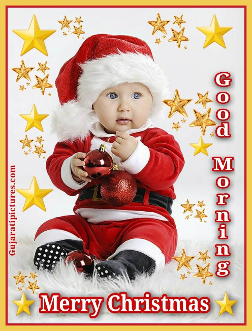 Good Morning Image Merry Christmas Wish Gujarati Pictures Website Dedicated To Gujarati Community