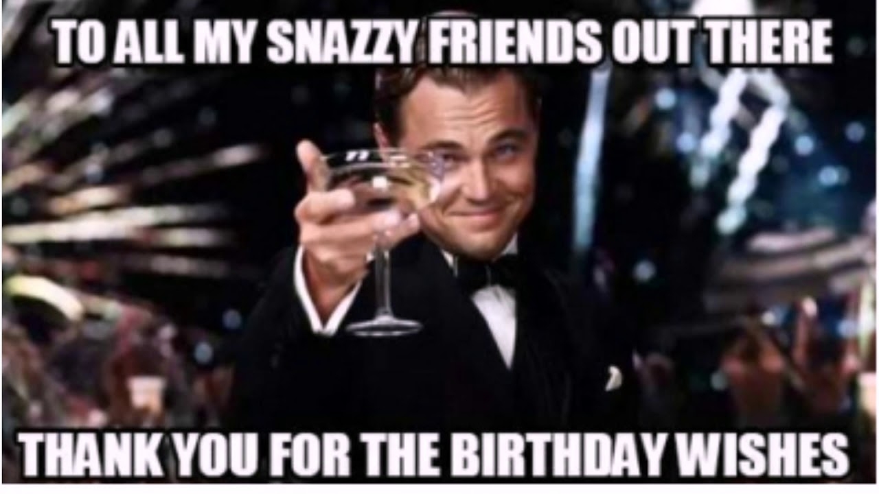 Grateful Thank You For All The Birthday Wishes Images YouTube