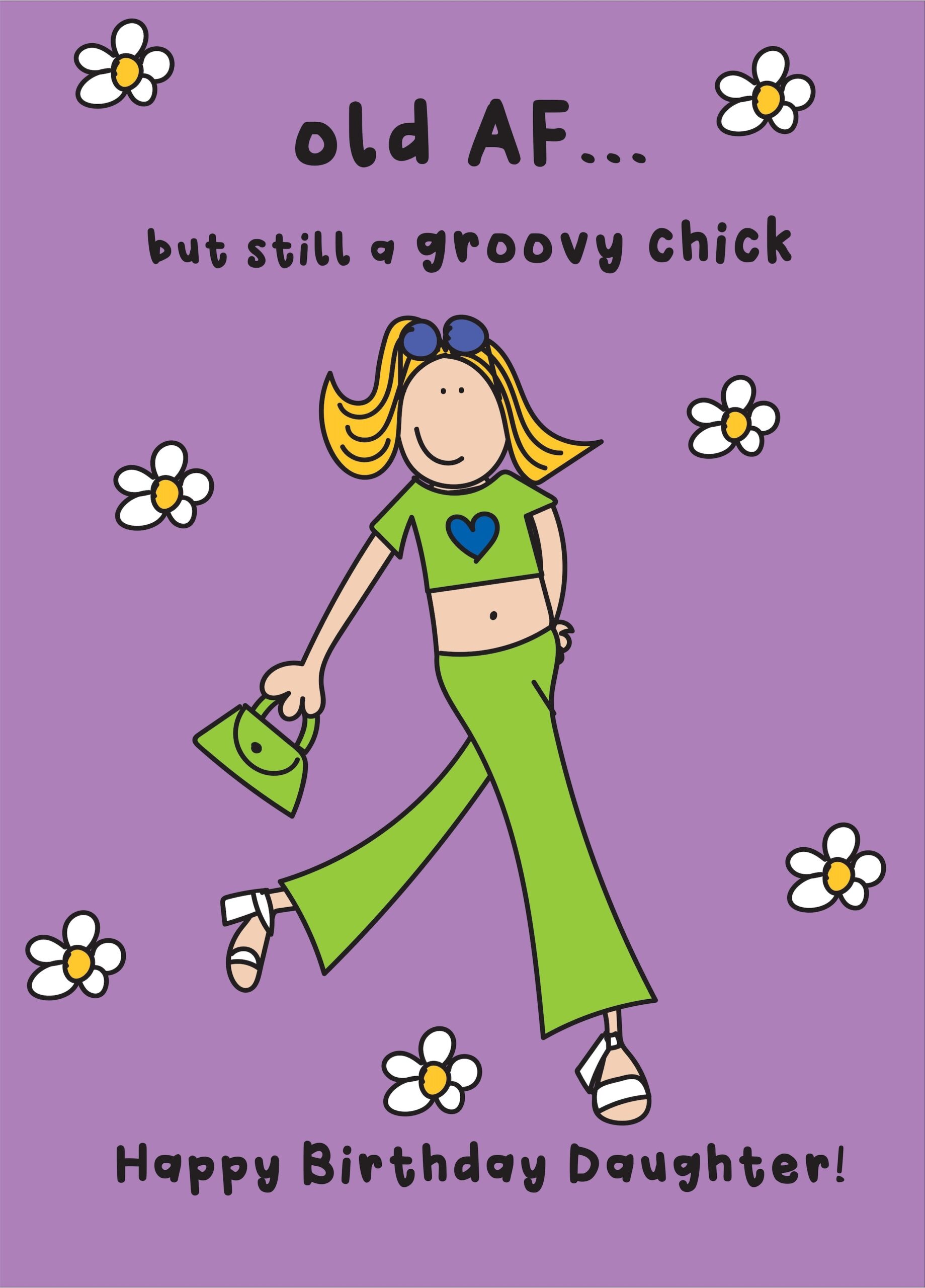 Groovy Chick Happy Birthday Scribbler Cards Gifts