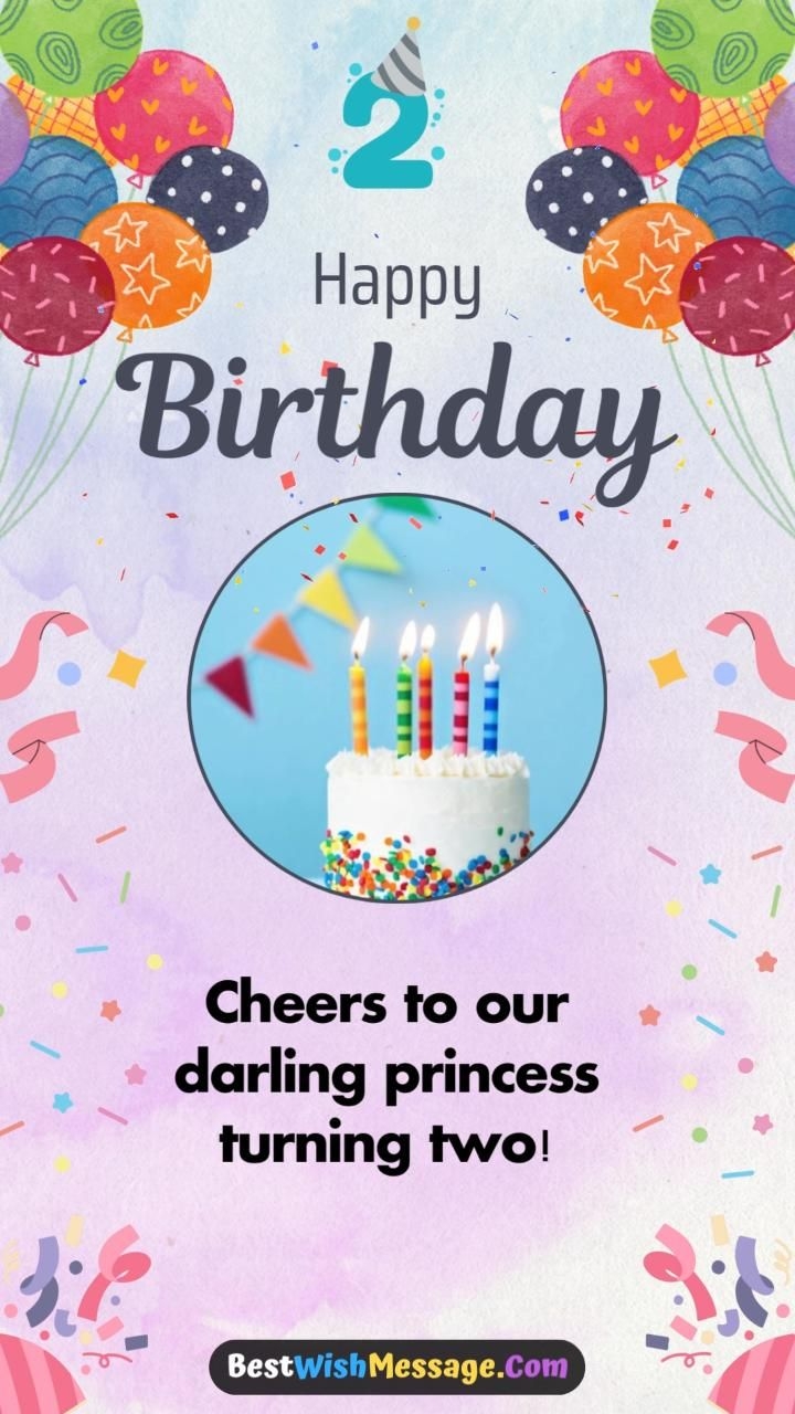 Happy 2nd Birthday To My Little Princess