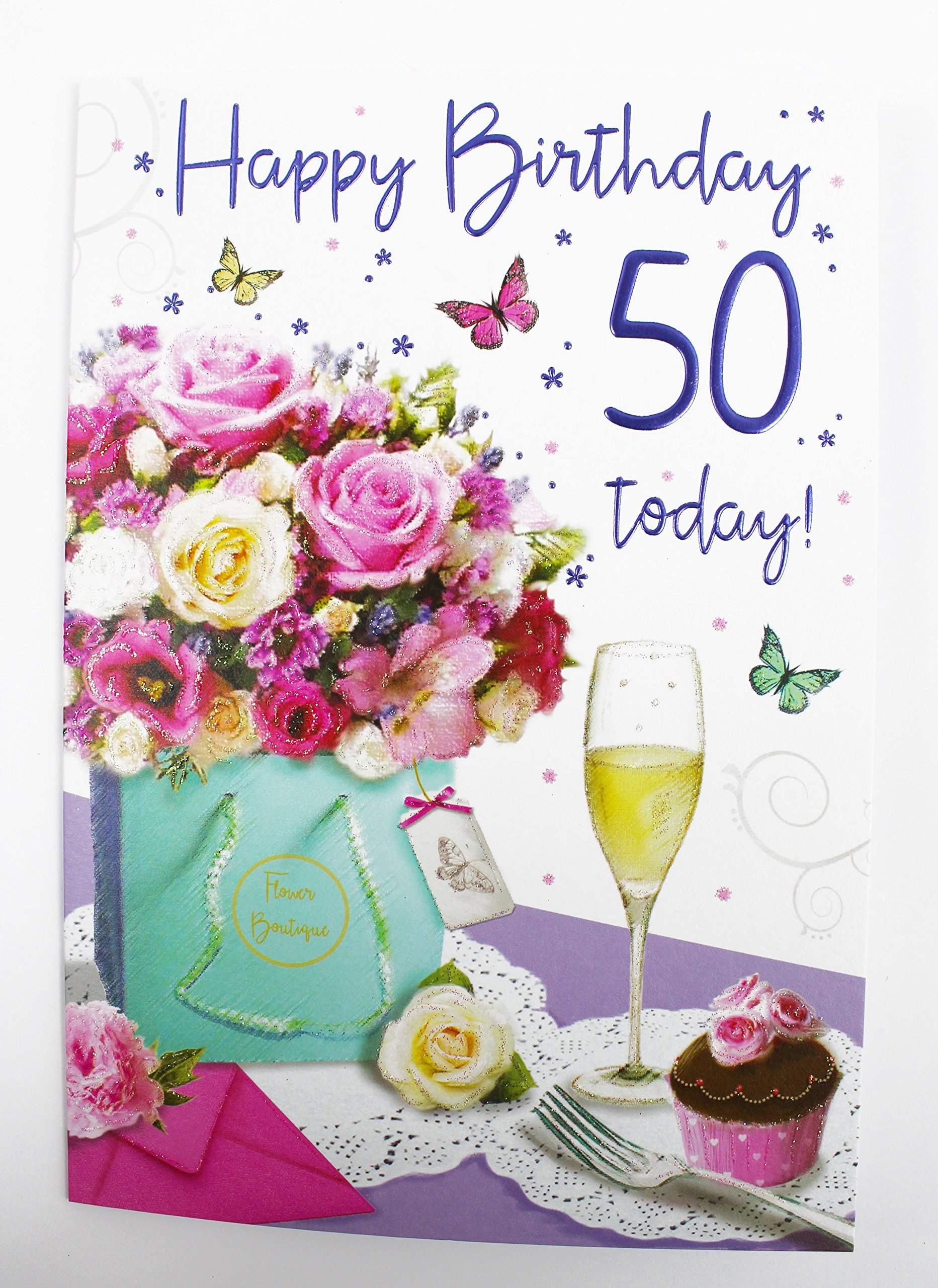 50th birthday wishes for woman