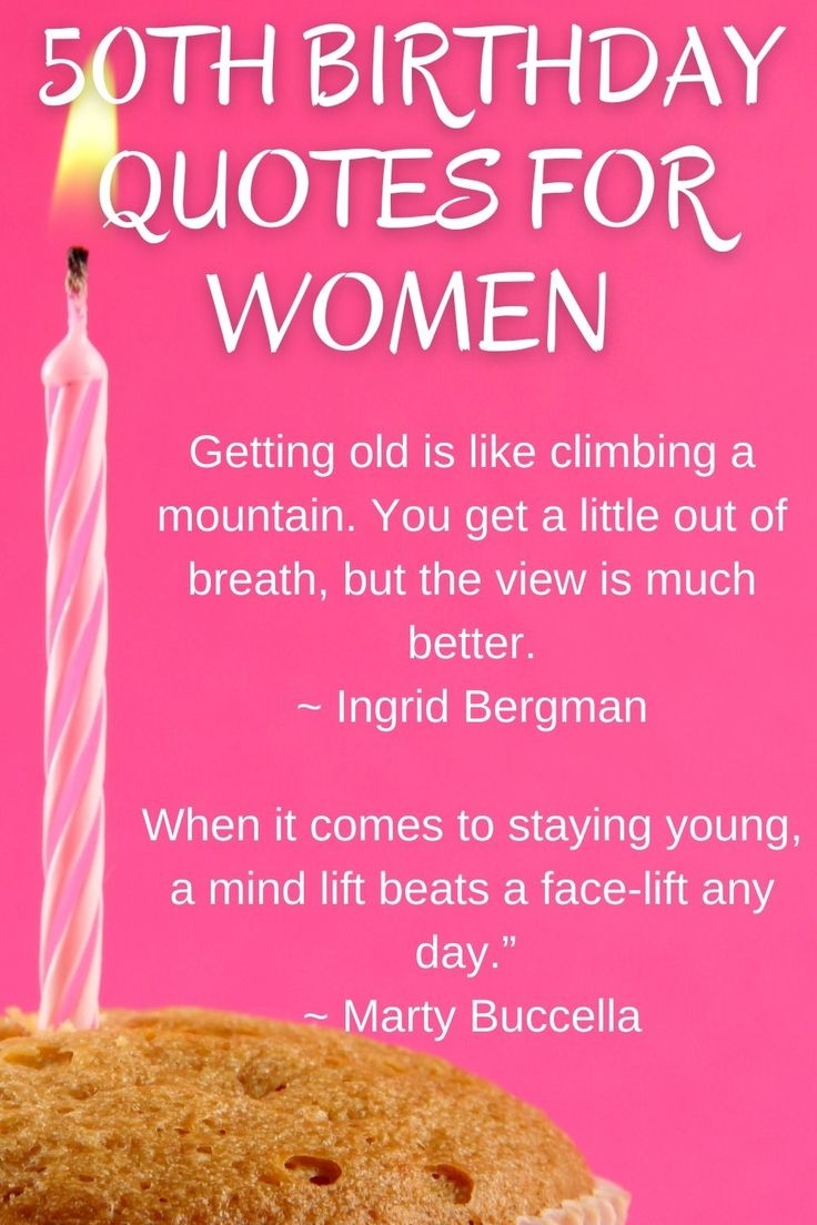 Happy 50th Birthday Quotes Inspiring Messages And Best Wishes