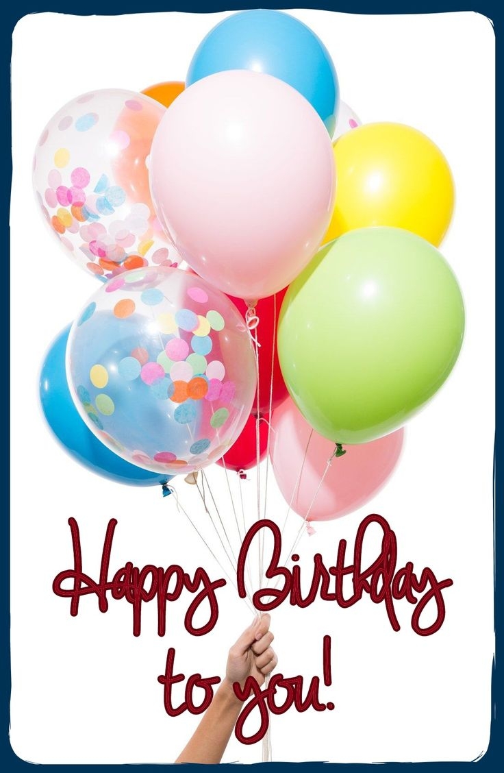 happy birthday balloon wishes